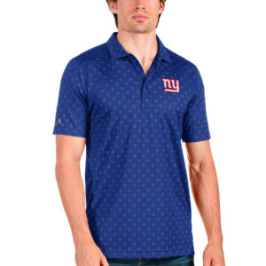 Men's Antigua Royal New York Giants Spark Polo