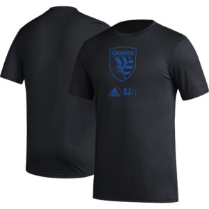Men's adidas Black San Jose Earthquakes Icon AEROREADY T-Shirt