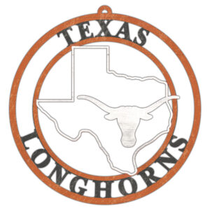 Texas Longhorns 16'' Team Color Logo Cutout