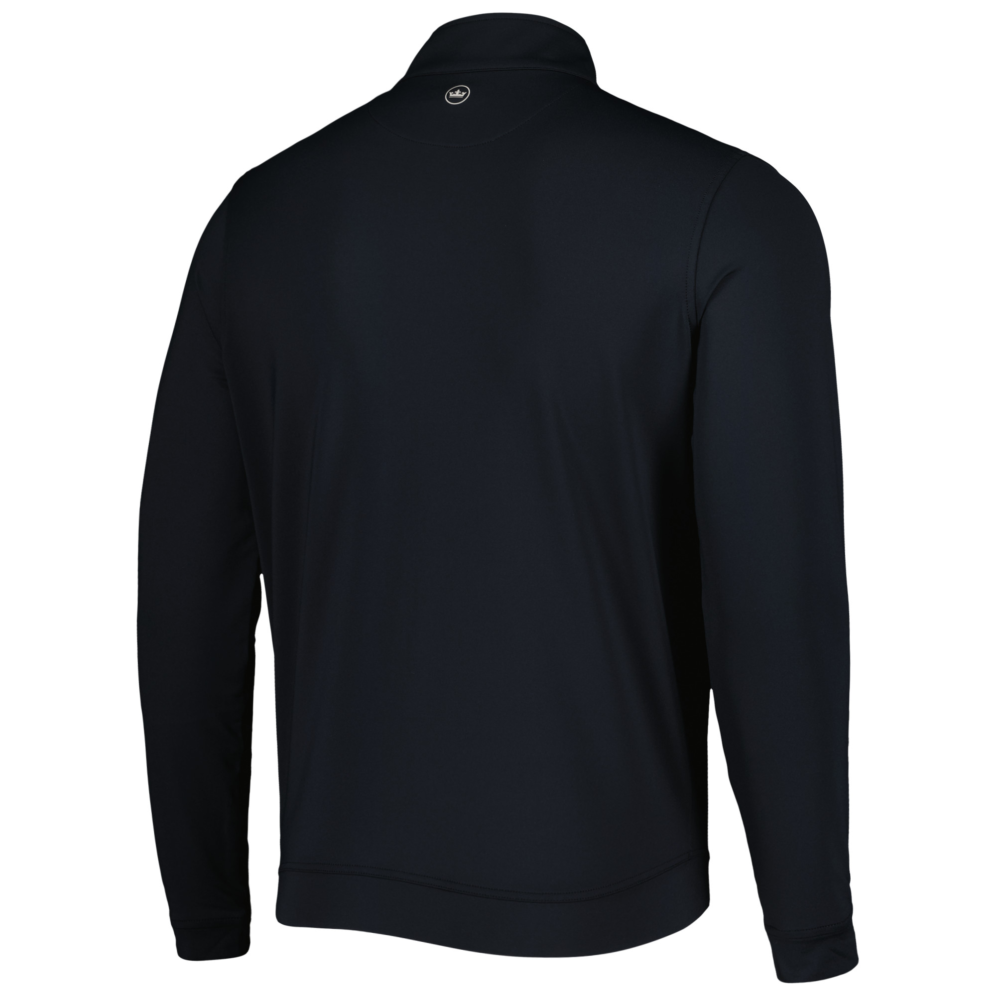 Men's Peter Millar Black Alabama Crimson Tide Perth Performance Quarter-Zip Top - Image 4
