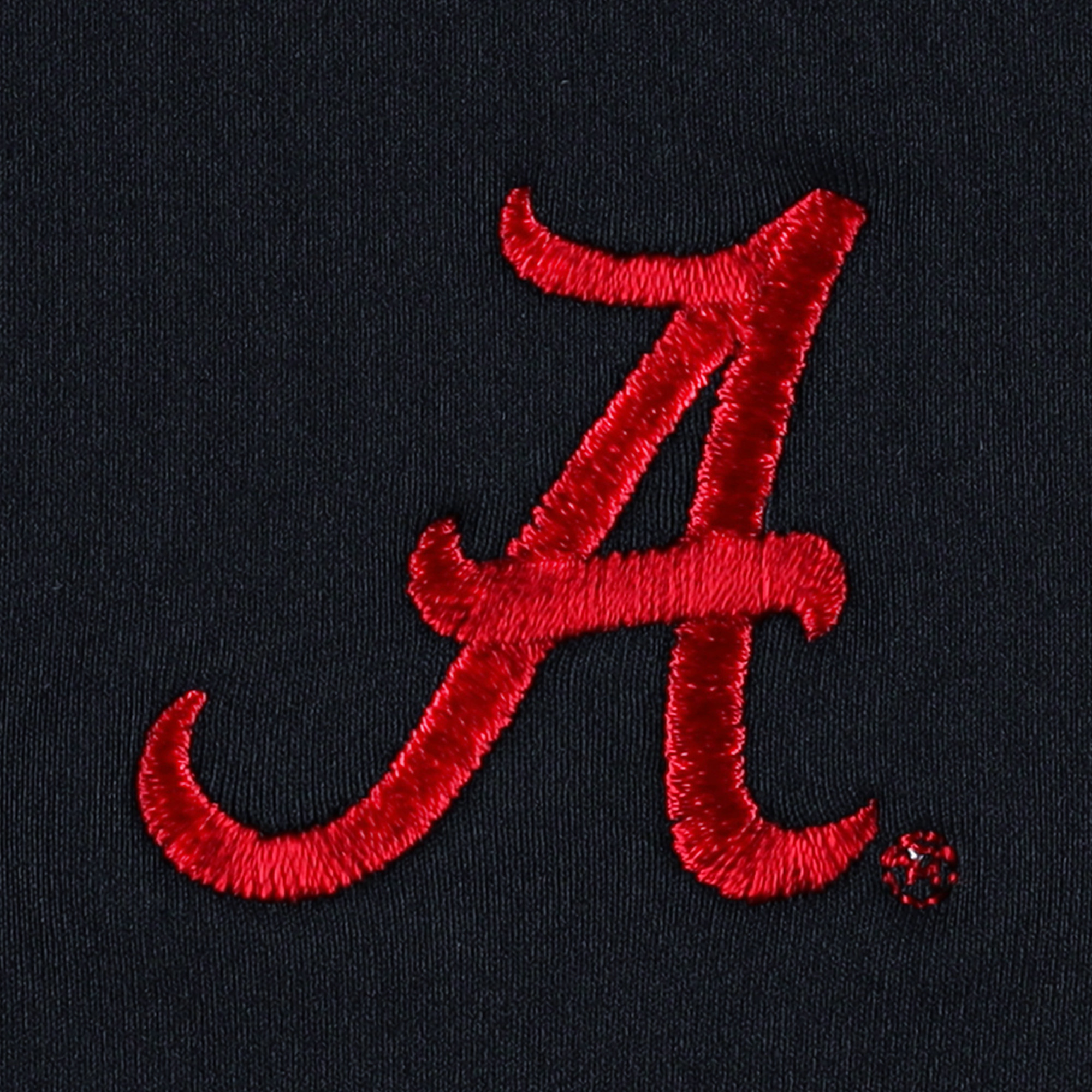 Men's Peter Millar Black Alabama Crimson Tide Perth Performance Quarter-Zip Top - Image 5