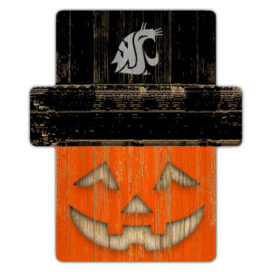 Washington State Cougars 12" x 12" Jack-O-Lantern Display