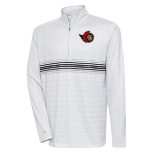 Men's Cutter & Buck Black/Gray Chicago White Sox Big & Tall Virtue Eco Pique Micro Stripe Quarter-Zip Jacket