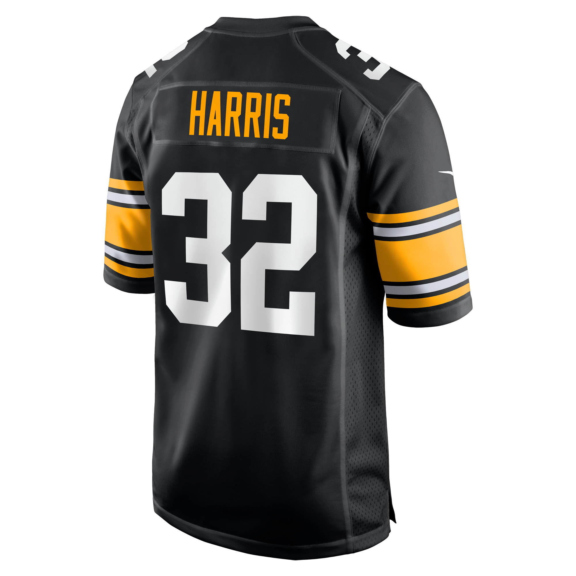 Men's Nike Franco Harris Black Pittsburgh Steelers Alternate Retired Player Jersey - Image 4