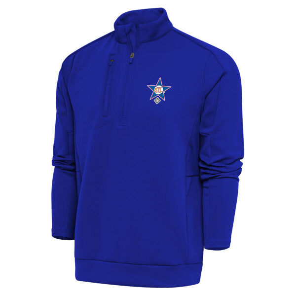 Men's Antigua Royal St. Louis Stars Big & Tall Generation Quarter-Zip Pullover Top