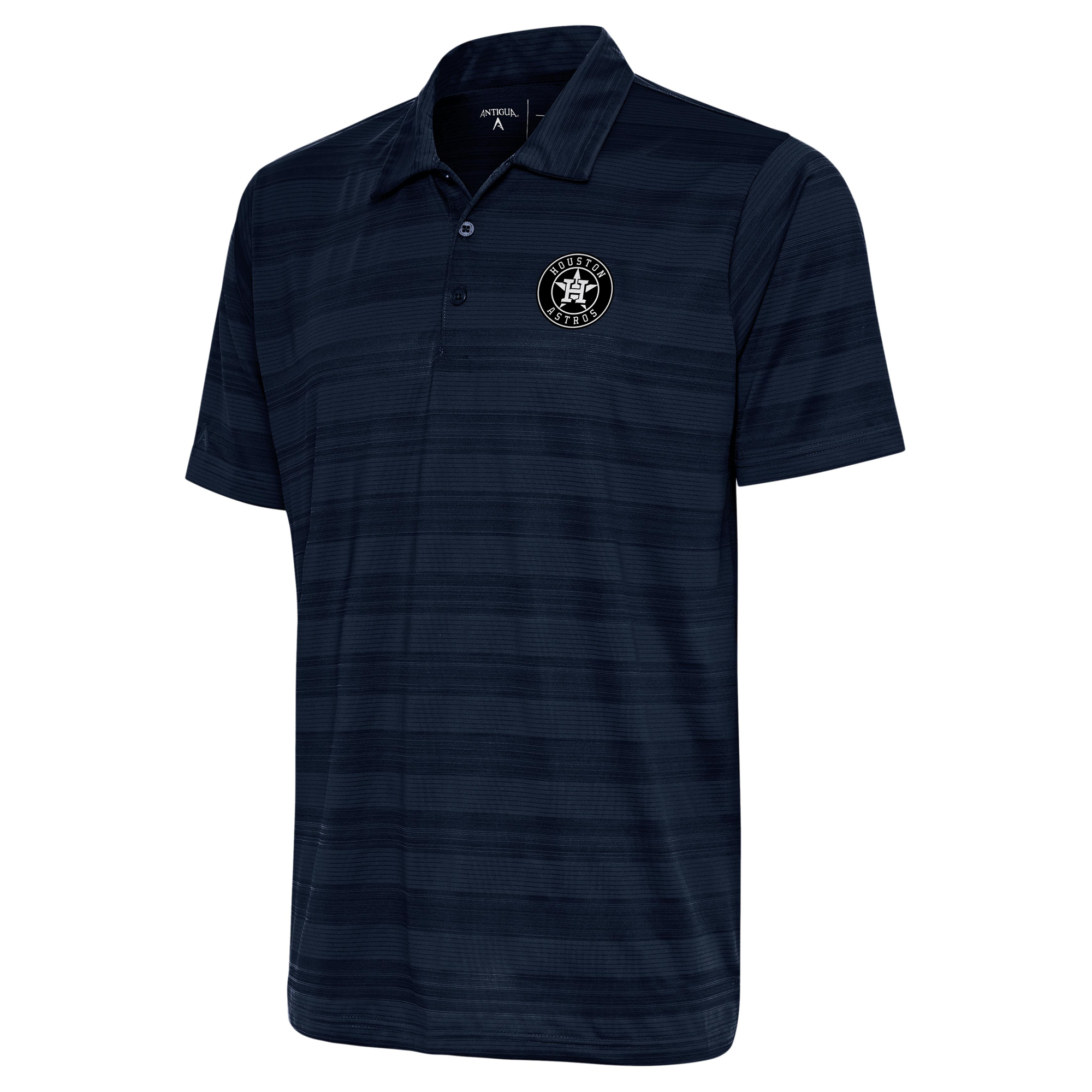 Men's Antigua Navy Houston Astros Metallic Compass Polo