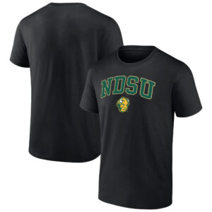 Men's Black NDSU Bison Campus T-Shirt
