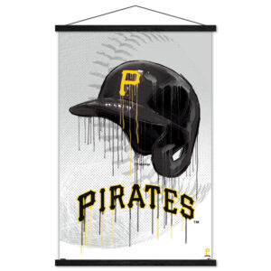 Pittsburgh Pirates 24" x 34.75" Magnetic Framed Team Poster