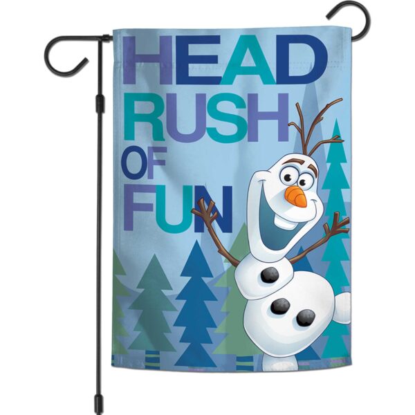 WinCraft  Frozen 12.5" x 18" Double-Sided Garden Flag