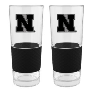 Nebraska Huskers Two-Piece 22oz. Stealth Score Pint Glass Set