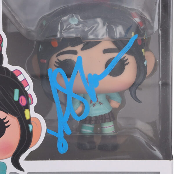 Sarah Silverman Ralph Breaks the Internet Autographed Vanellope Funko Pop! Vinyl Figure - BAS - Image 3