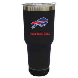 The Memory Company  Buffalo Bills Personalized 30oz. Stainless Steel Bluetooth Tumbler