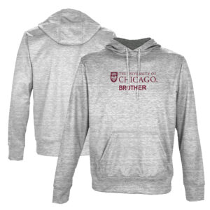 Men's ProSphere  Gray UChicago Maroons Brother Pullover Hoodie