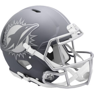 Miami Dolphins Riddell 2024 Slate Alternate Speed Authentic Helmet