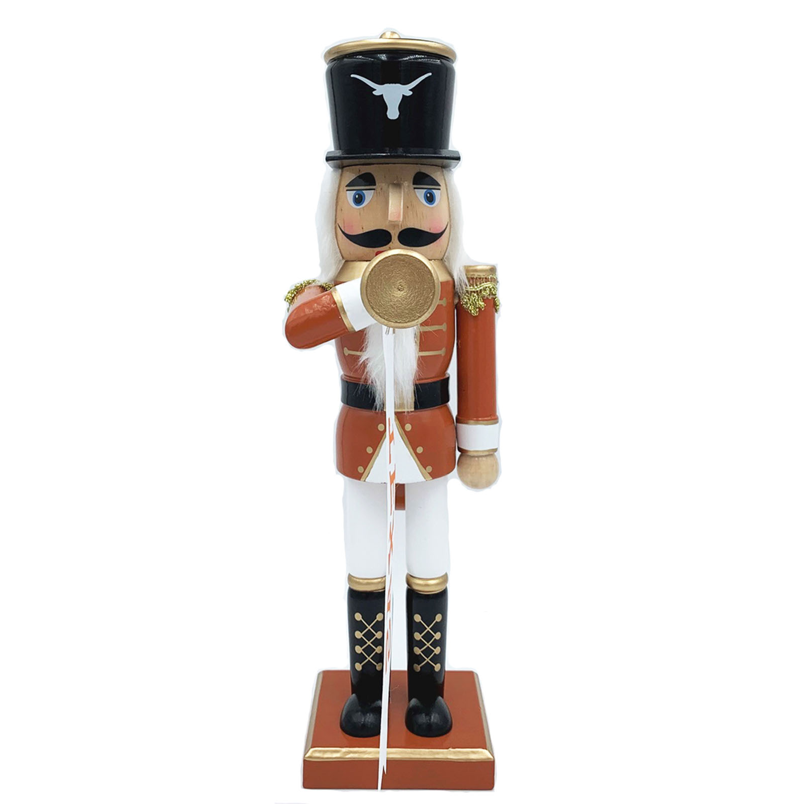 Texas Longhorns 14" Bugler Nutcracker