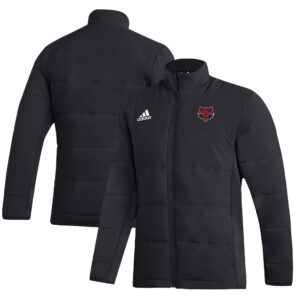 Men's adidas  Black Arkansas State Red Wolves Midweight Full-Zip Jacket