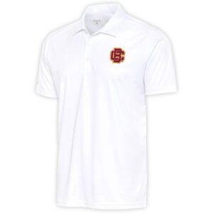 Men's Antigua  White Bethune-Cookman Wildcats Big & Tall Tribute Polo