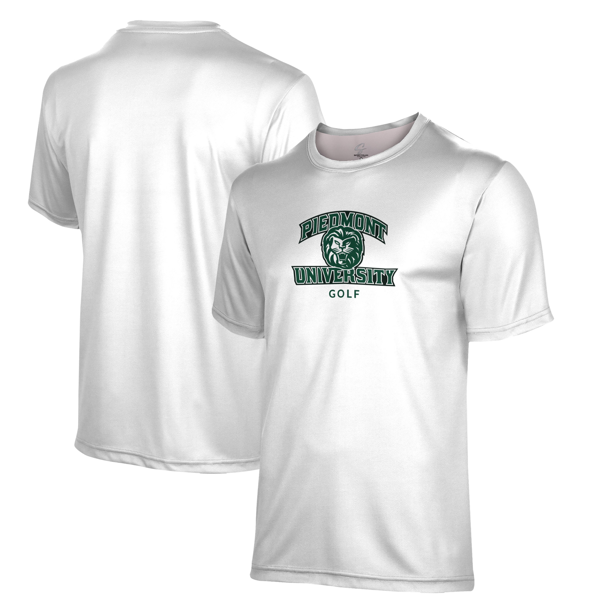Men's ProSphere White Piedmont Lions Golf Name Drop T-Shirt