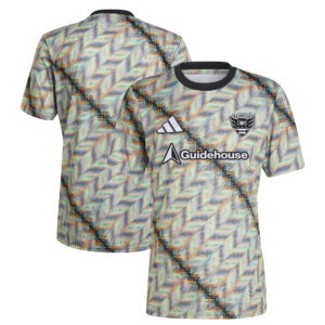 Men's adidas  Black D.C. United 2024 Hispanic Heritage Pre-Match Top