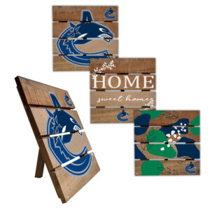 Vancouver Canucks Four-Piece Hot Plate Set