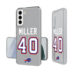 Keyscaper Von Miller Buffalo Bills Galaxy Clear Case