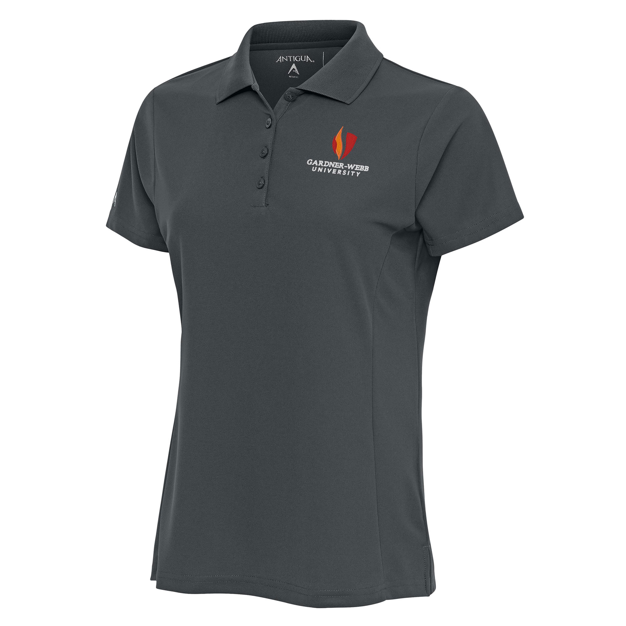 Women's Antigua Pewter Gardner-Webb Bulldogs Legacy Pique Polo