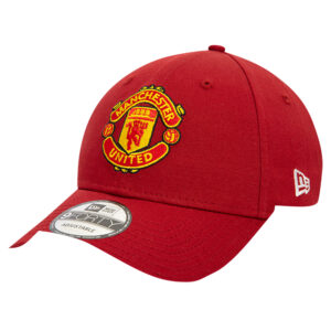 Men's New Era Red Manchester United Seasonal 9FORTY Adjustable Hat