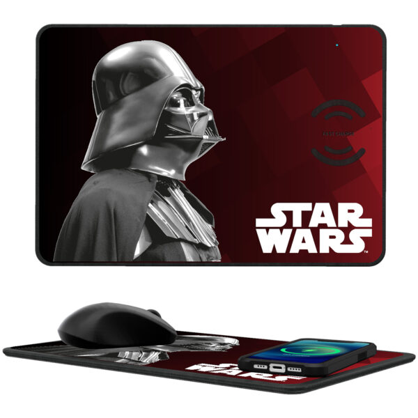 Keyscaper Darth Vader Star Wars Color Block Wireless Charger and Mouse Pad