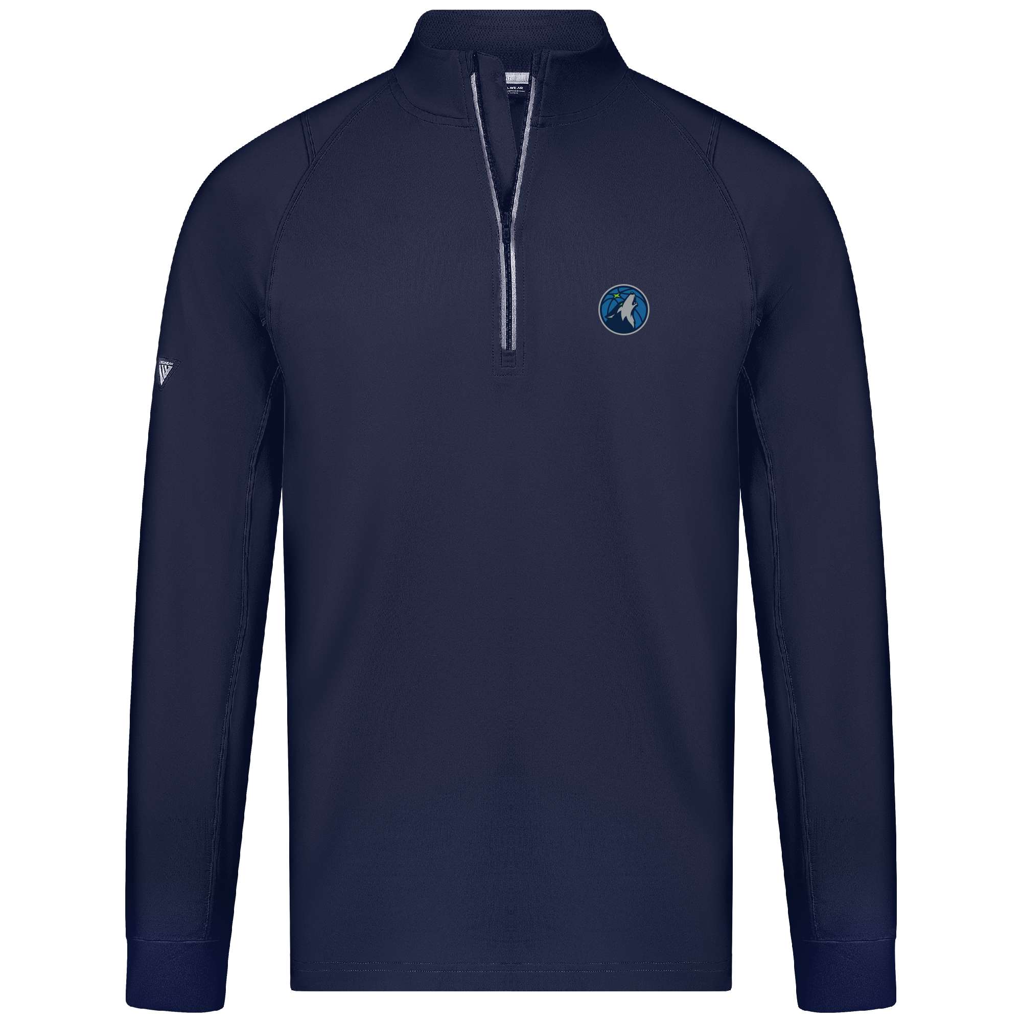 Men's Antigua Royal Philadelphia 76ers Twine Quarter-Zip Top - Image 6