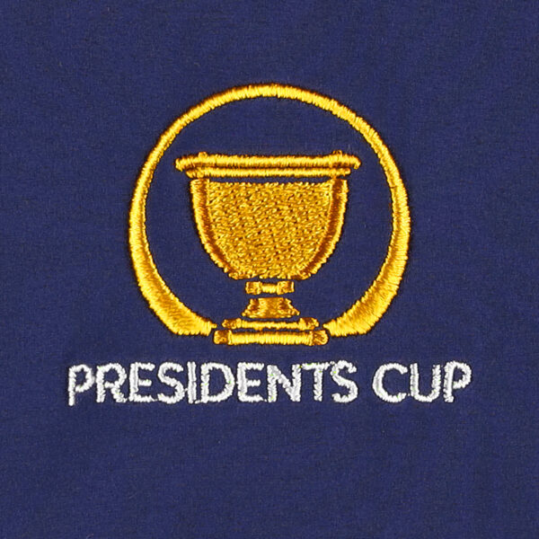 Men's Peter Millar Navy Presidents Cup Windward Half-Zip Vest - Image 9