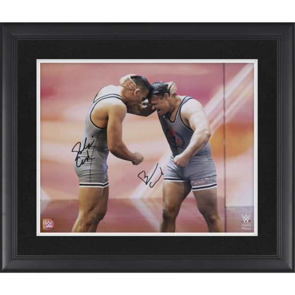 Creed Brothers WWE Autographed Framed 16" x 20" Entrance Photograph