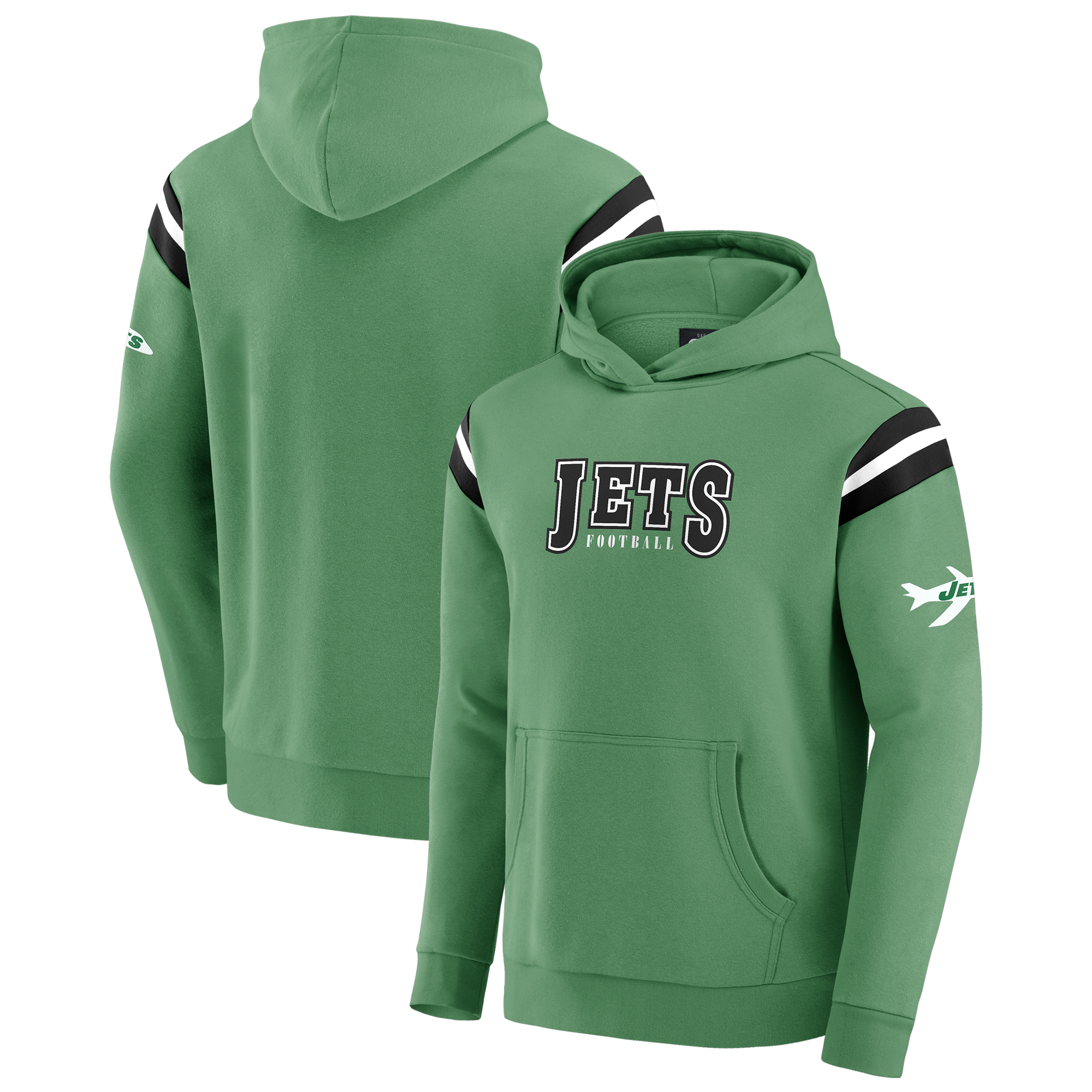 Men's Darius Rucker Collection by Fanatics Kelly Green New York Jets NFL Football Pullover Hoodie - Image 2