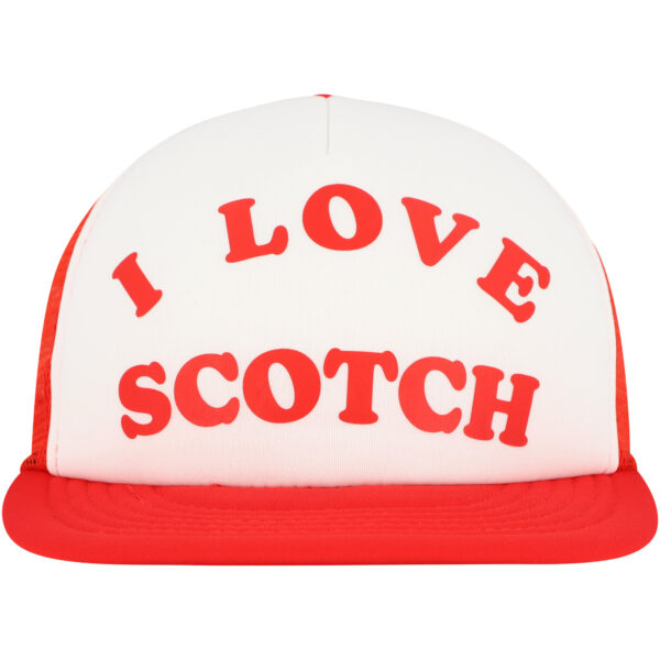Unisex Contenders Clothing White Anchorman Scotchy Trucker Adjustable Hat - Image 7