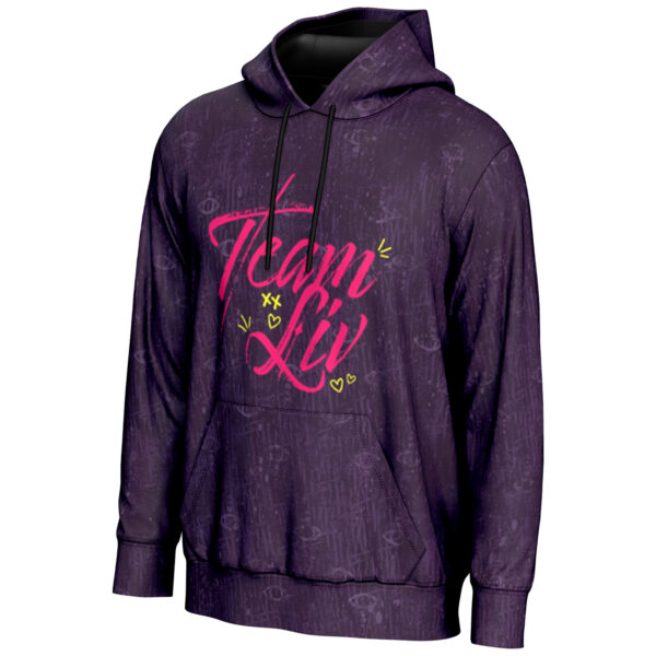 Youth ProSphere Purple Liv Morgan Revenge Pullover Hoodie - Image 6