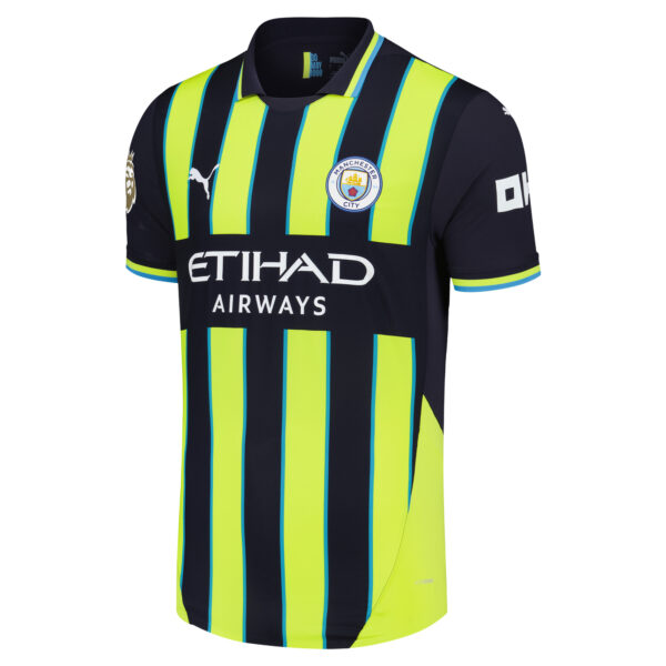 Men's Puma Navy Manchester City 2024/25 Away Authentic Jersey - Image 6