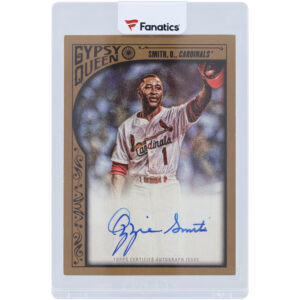 Ozzie Smith St. Louis Cardinals Autographed 2015 Topps GQ Gold #GQA-OS #1/25 Card