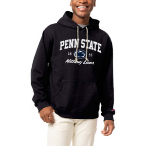 Men's League Collegiate Wear Navy Penn State Nittany Lions Essentials 2.0 Fleece Pullover Hoodie