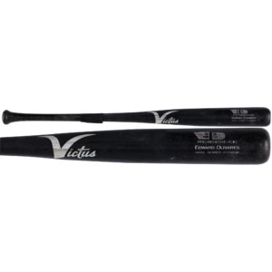 Edward Olivares Pittsburgh Pirates Game-Used Black Victus Broken Bat vs. Atlanta Braves on May 24, 2024