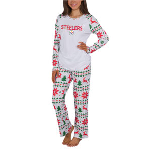 Women's Concepts Sport Pittsburgh Steelers Tidings Knit Long Sleeve Top & Pants Set