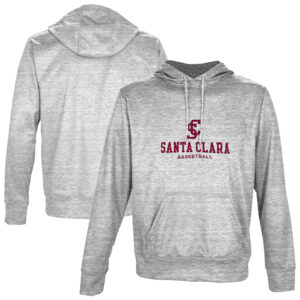 Men's ProSphere  Gray Santa Clara Broncos Basketball Pullover Hoodie