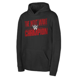 Youth Black WWE Next WWE Champion Pullover Hoodie