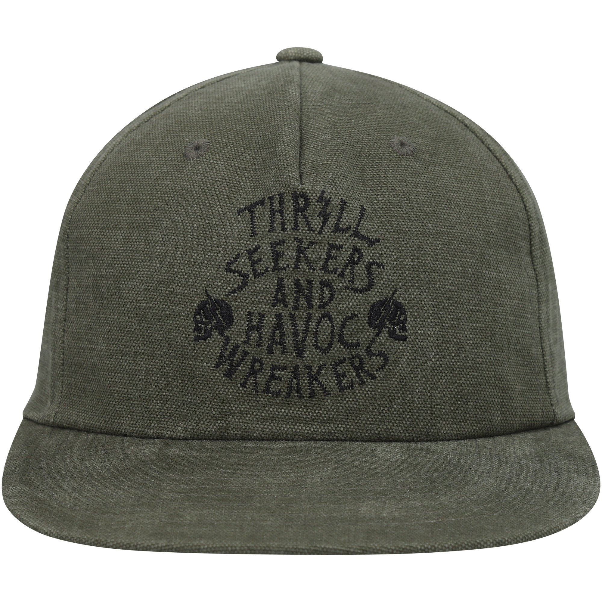 Men's Fox Olive No Contest Snapback Hat - Image 3
