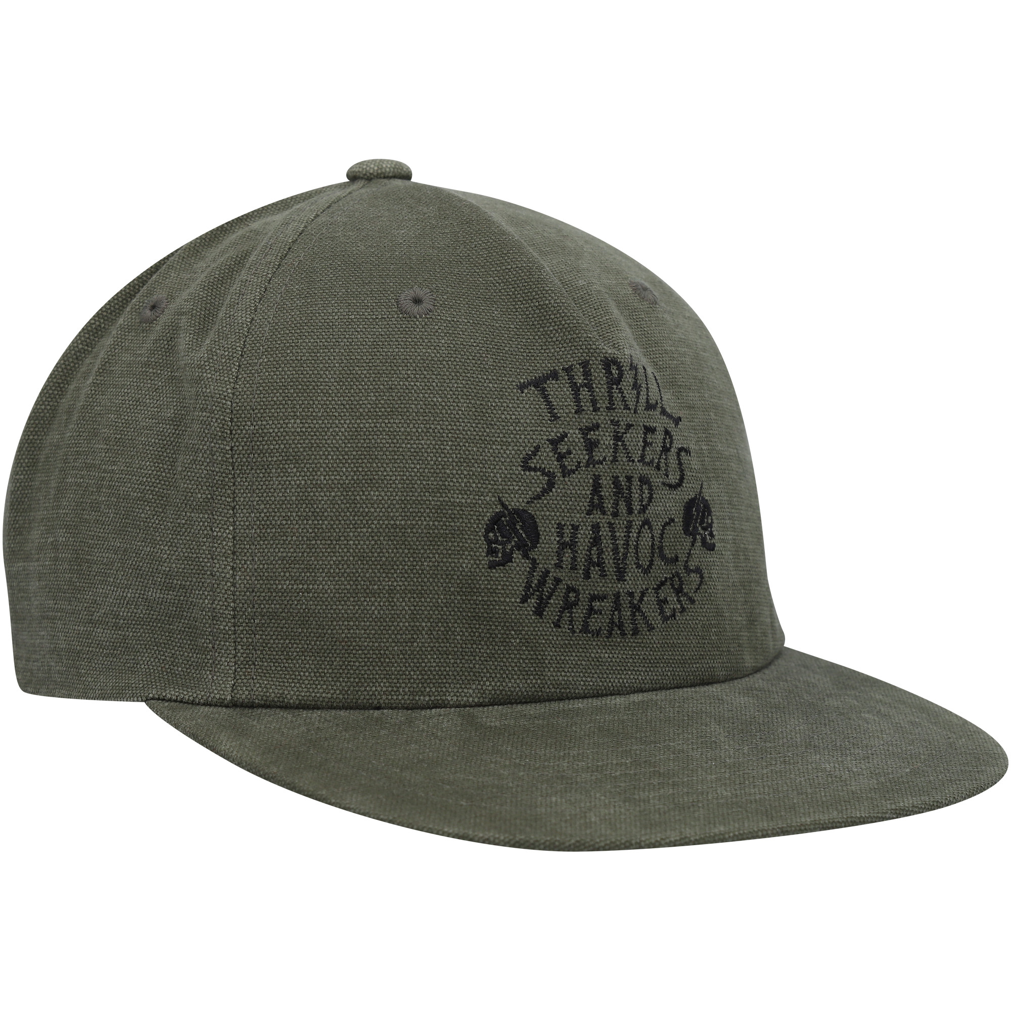 Men's Fox Olive No Contest Snapback Hat - Image 4