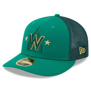 Men's New Era  Kelly Green Washington Nationals 2023 St. Patrick's Day Low Profile 59FIFTY Fitted Hat