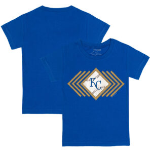 Youth Tiny Turnip Royal Kansas City Royals Prism Arrows T-Shirt