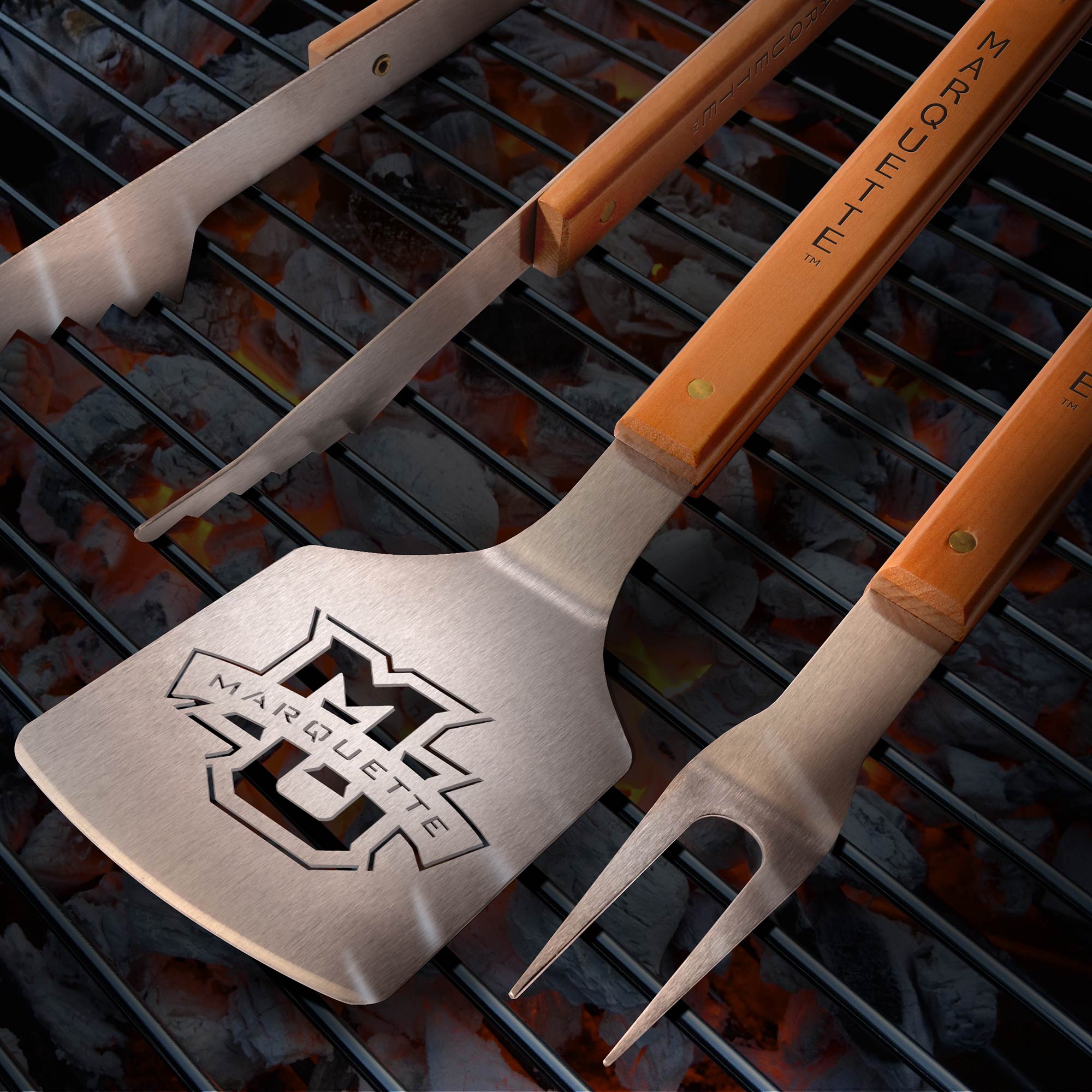 Marquette Golden Eagles 3-Piece BBQ Set - Image 6