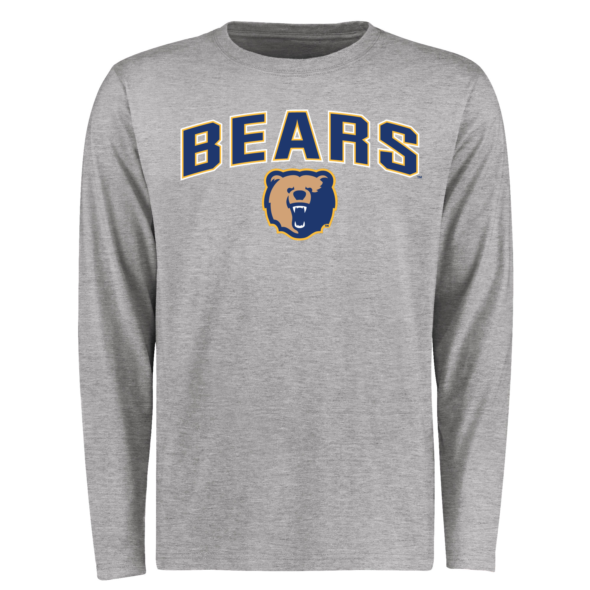 Men's Ash Morgan State Bears Proud Mascot Long Sleeve T-Shirt - Image 4