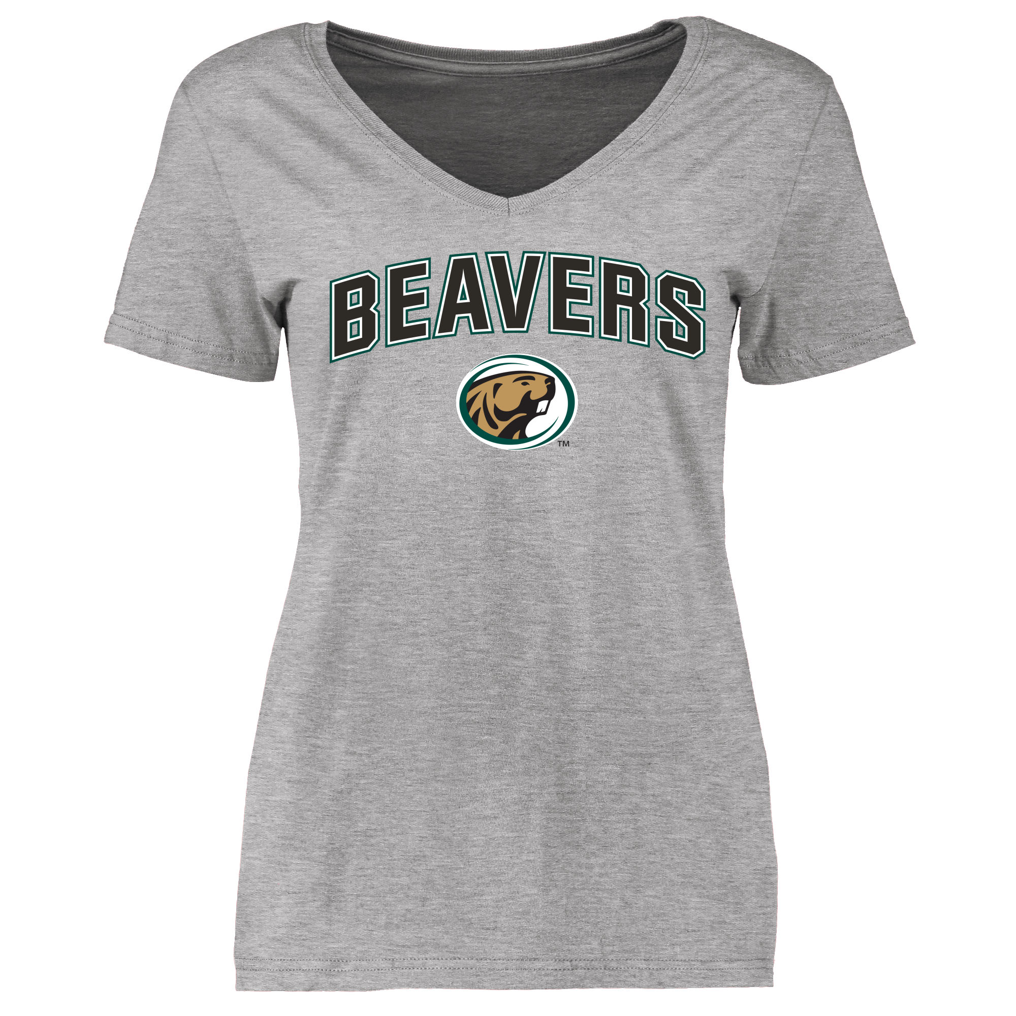 Women's Ash Bemidji State Beavers Proud Mascot T-Shirt
