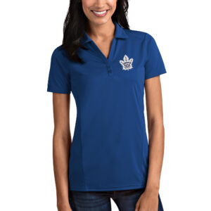 Women's Antigua Royal Toronto Maple Leafs Tribute Polo