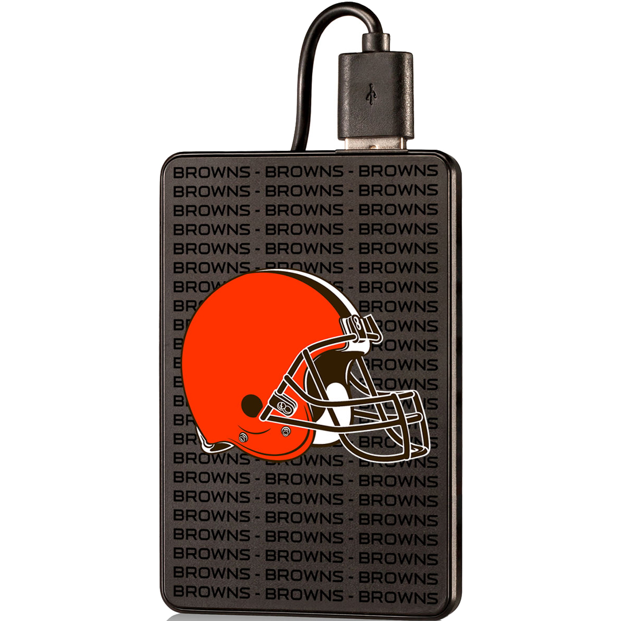 Cleveland Browns Text Backed 2000 mAh Credit Card Powerbank